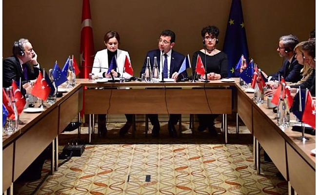 AB Delegasyonu'na planlarını sundu: İşte İmamoğlu'nun İstanbul hedefi