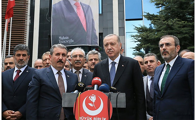Erdoğan, 'bu yalandır fesattır' dedi, BBP adaylarını açıkladı