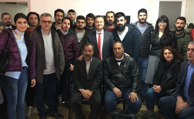 Menemen'de STK'lardan Aksoy'a destek