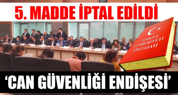 'Yedek milletvekilliği' iptal oldu