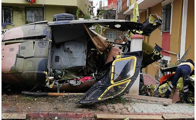 İstanbul'da iki yılda düşen dördüncü helikopter...