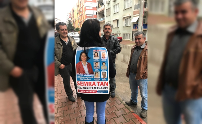 Muhtar adayından ilginç seçim kampanyası...