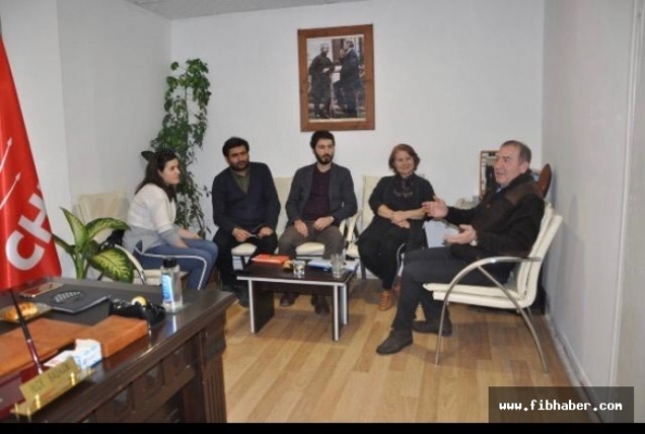 Kapadokya Üniversitesi hocaları Bekir Ödemiş'i ziyaret etti