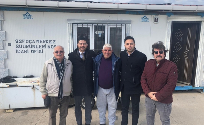 CHP'li Gürbüz'den Foçalı balıkçılara ziyaret
