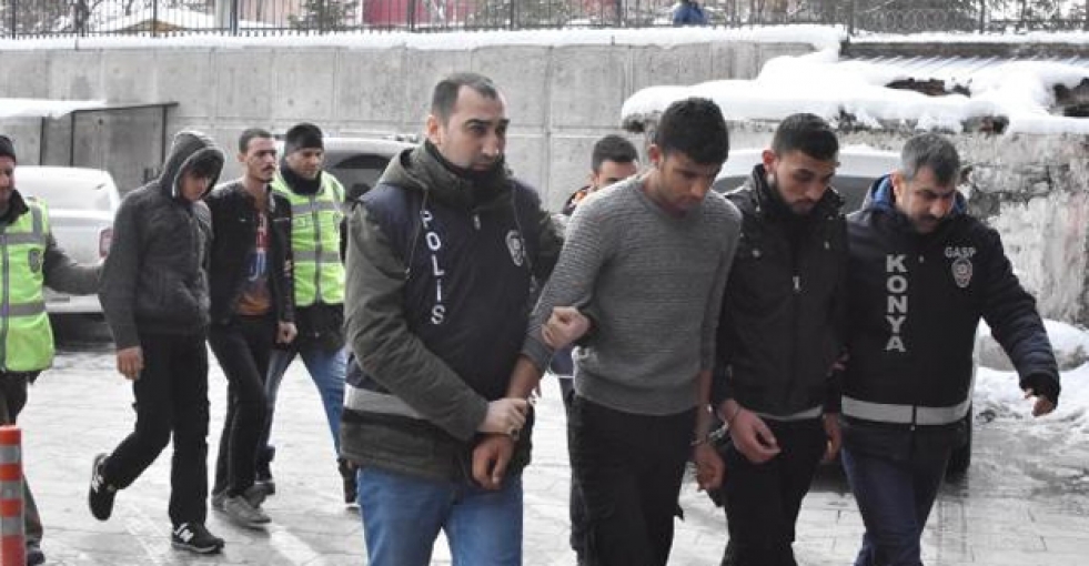 Suriyeli gasp çetesi çökertildi