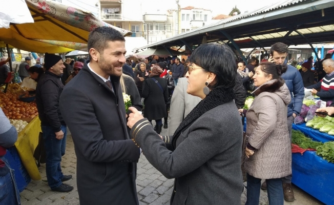 Fatih Gürbüz pazara indi, destek istedi