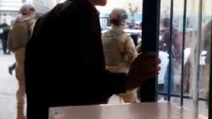 AKP'li ve BBP'li adayların aileleri birbirine girdi