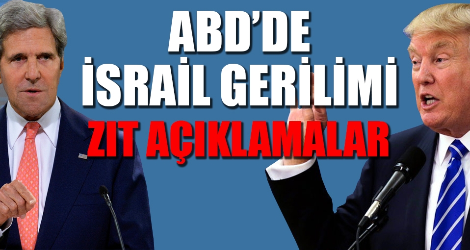 ABD'de İsrail gerilimi