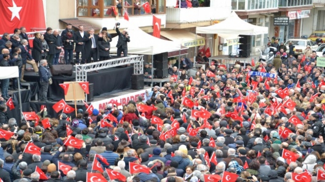 Çalkaya için binlerce Balçovalı 'tek ses, tek yürek' oldu
