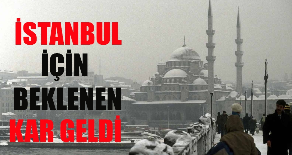 İstanbul için kırmızı alarm