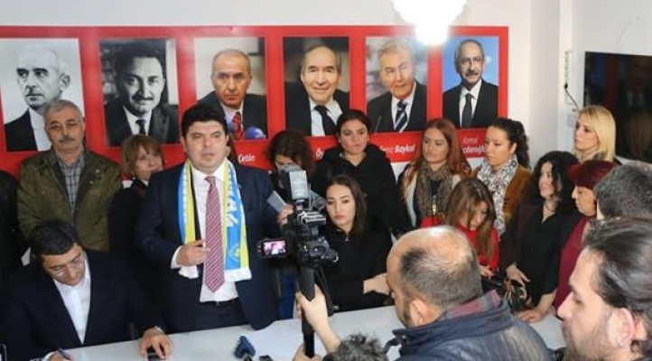 Buca'da Kılıç'tan İlçe Başkanlığı'na ziyaret