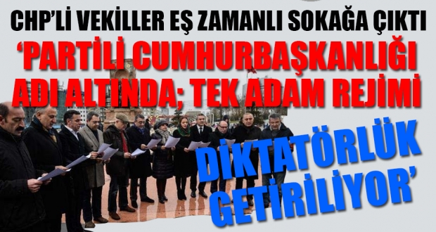 CHP'li vekiller sokağa çıktı: Cevap ver!