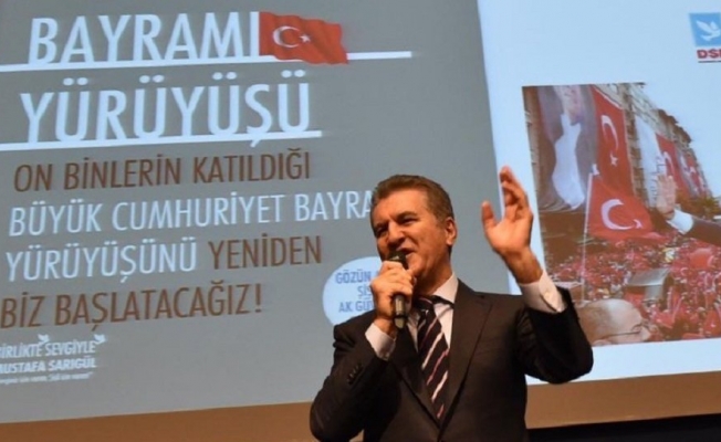 DSP'nin Şişli adayı Sarıgül, projelerini ve en büyük hayalini açıkladı