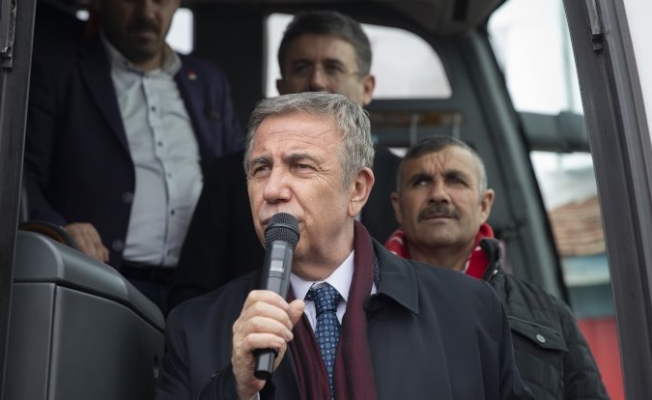 Mansur Yavaş: Çılgın projelere harcayacak paramız yok