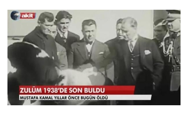 Akit'in 'Zulüm 1938'te son buldu' haberi cezasız kaldı