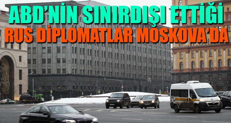 ABD tarafından sınır dışı edilen Rus diplomatlar Moskova'da