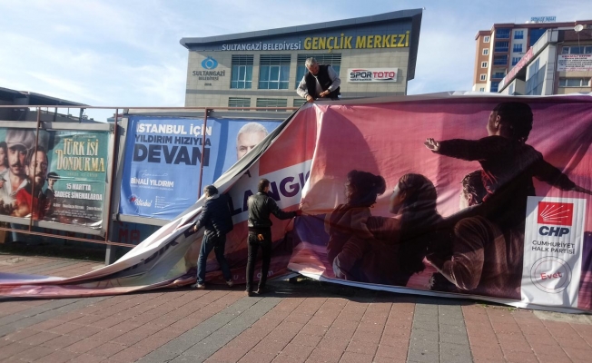 CHP'den Sultangazi pankart saldırısına kınama