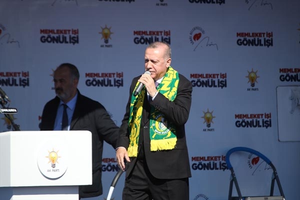 Erdoğan: Bu trenden inenler tekrar bu trene binemezler