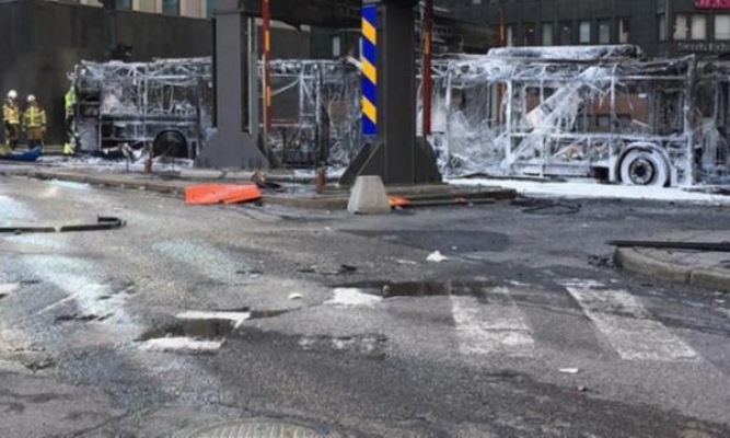 İsveç’in başkenti Stockholm’de patlama