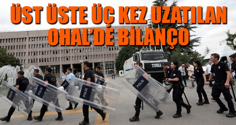 Bitmek bilmeyen OHAL'de bilanço