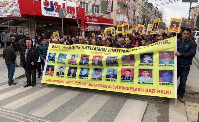 Gazi olaylarında ölenler 24. yılında anıldı