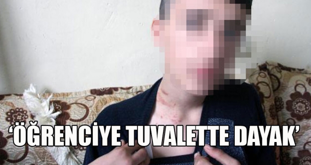 Öğrenciye tuvalette dayak iddiası