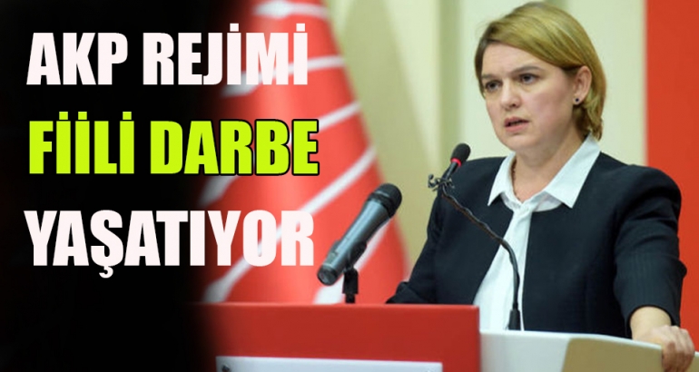 CHP'li Böke: AKP rejimi fiili darbe yaşatıyor