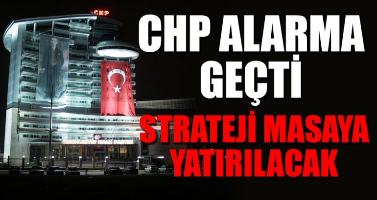 CHP Genel Merkezi alarma geçti