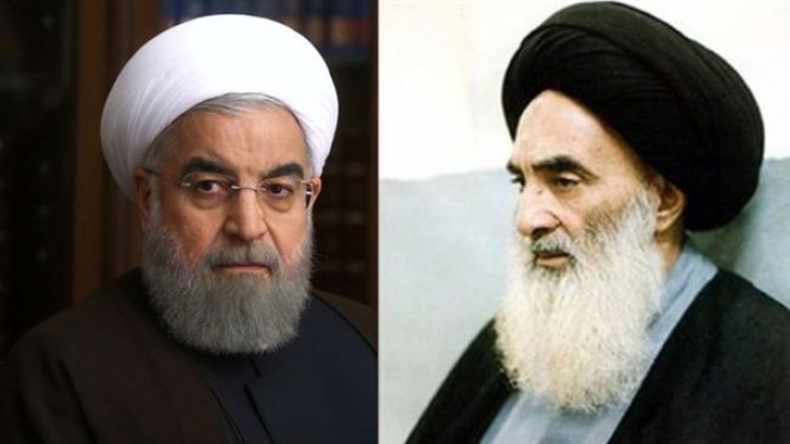 Ruhani, Iraklı Şii lider Sistani ile görüştü
