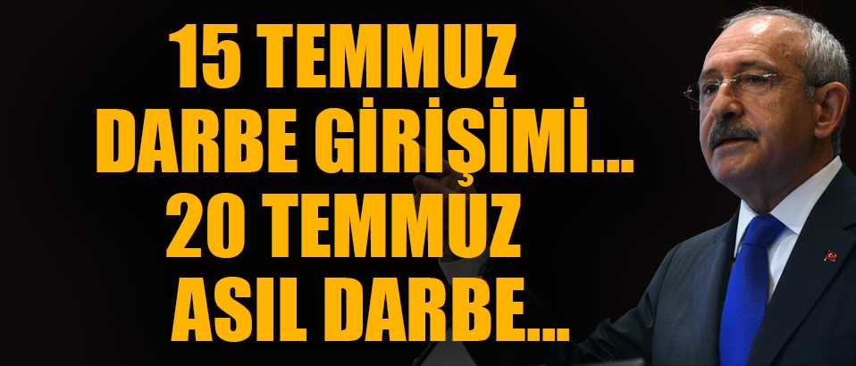 Kılıçdaroğlu: Mete Han'dan bu yana gelen emir komuta zinciri alt üst edildi