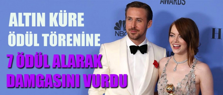 Altın Küre Ödül Törenine 7 ödülle damgasını vurdu
