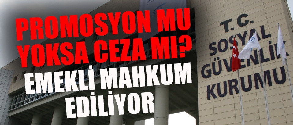 Promosyon mu yoksa ceza mı?