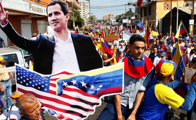 ABD’nin Venezüella yaptırımlarına Guaido'dan destek
