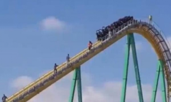 Özhaseki'den bozulan roller coaster yorumu: Ufak tefek arıza