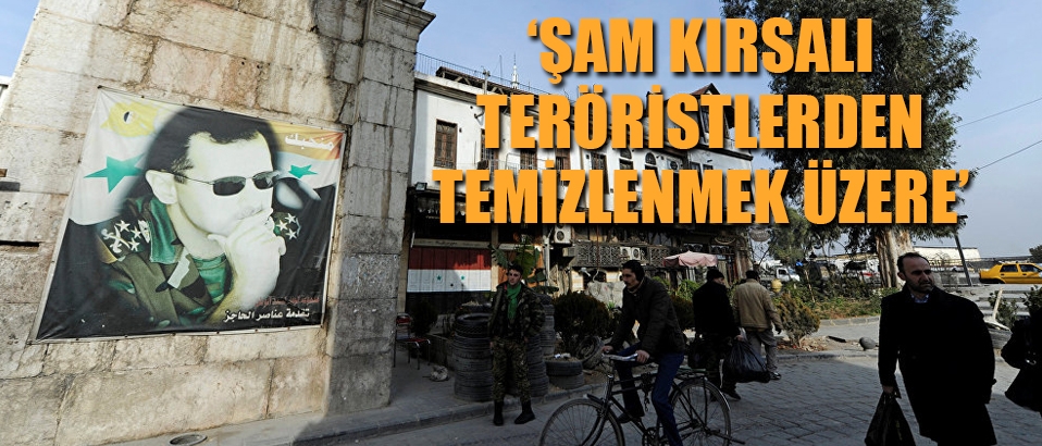 'Şam kırsalı teröristlerden temizlenmek üzere'