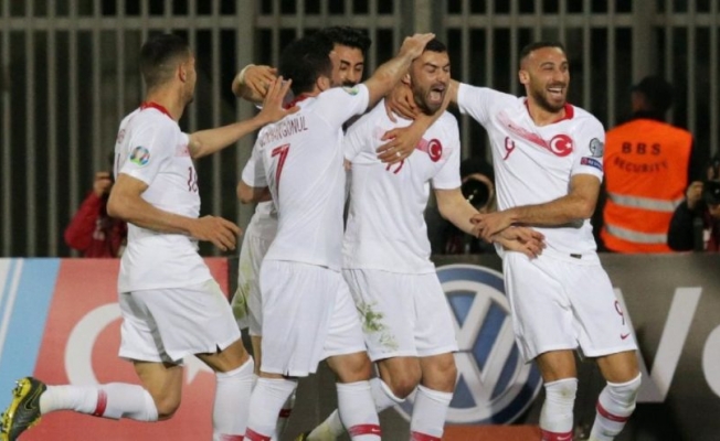 Türkiye Milli Takımı Moldova'yı 4-0 yendi