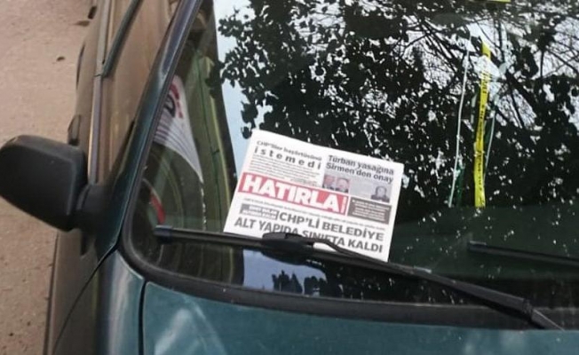 Skandal gazeteler hangi belediyenin elinden çıkmış?