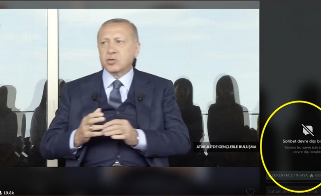 Erdoğan sadece filtreli soruları cevapladı