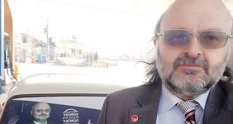 Mitingini 1 kişi dinledi