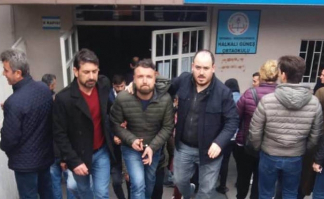 HDP'liler oy kullanmaya kelepçe ile getirildi