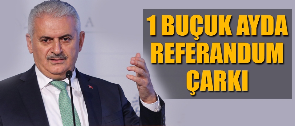 Binali Yıldırım'dan 1 buçuk ay sonra gelen çark