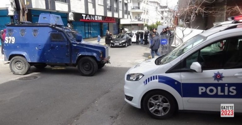 Sancaktepe'de taşlı sopalı kavga