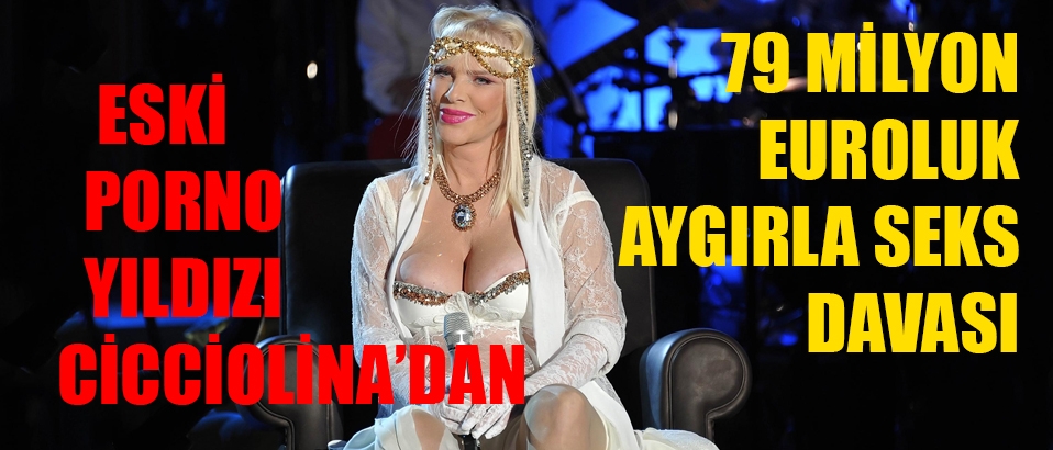Eski porno yıldızından 79 milyon euroluk 'Aygırla seks' davası