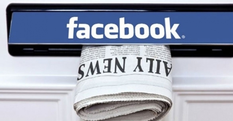 Facebook gazeteciliğe soyunuyor