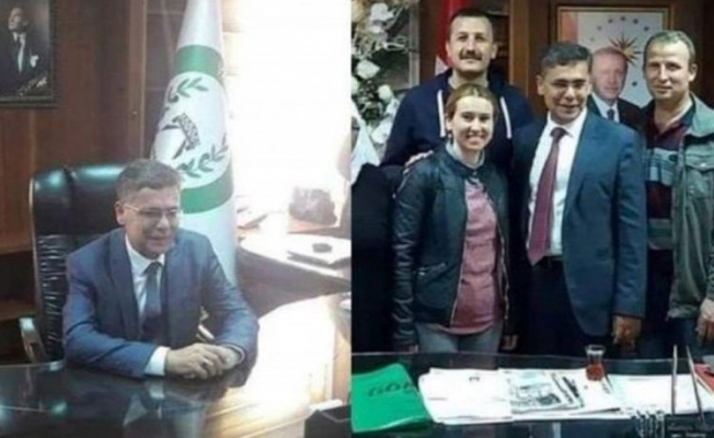 AKP'li başkan seçilir seçilmez Atatürk posterini indirdi!