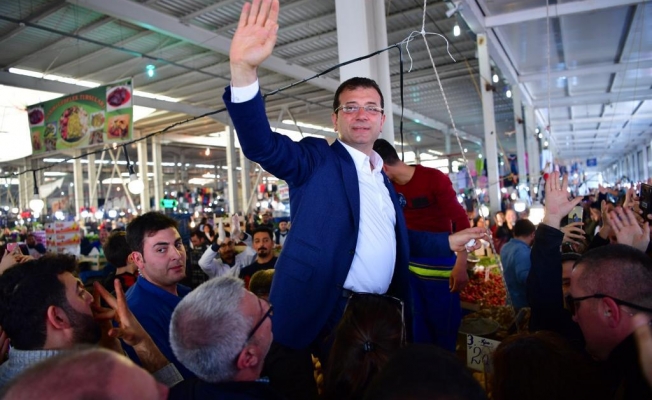 İmamoğlu'na Beylikdüzü'nde sevgi seli
