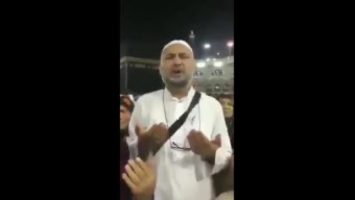Dini siyasete böyle alet ettiler: Umre'de 'Cumhur İttifakı kazansın' duası