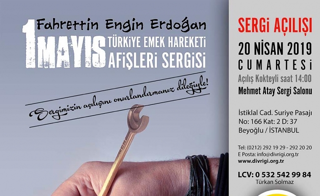 'Türkiye Emek Hareketi 1 Mayıs Afişleri Sergisi' açılıyor!