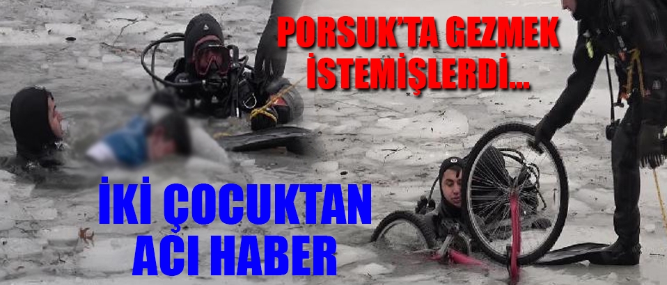 Porsuk'ta bisikletle gezmek isteyen çocuklardan acı haber