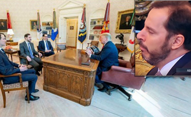Albayrak, Putin'i dinlerken uyukladı